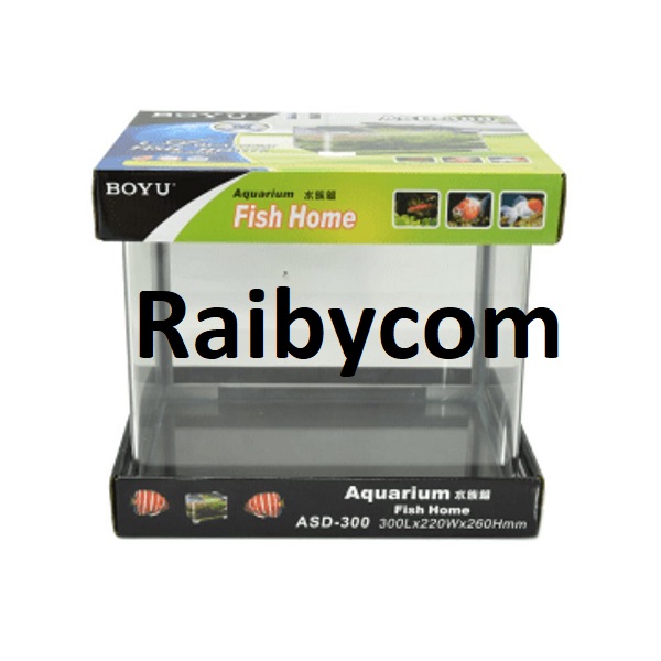 Boyu_Aquarium_16liter_Fish_Home_Akuarium_Kaca_Mini