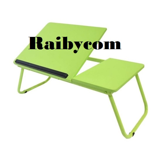 Meja-Lipat-Belajar-Anak-OXY-Meja-Laptop-Portable-Bahan-MDF-METAL-PVC-hijau