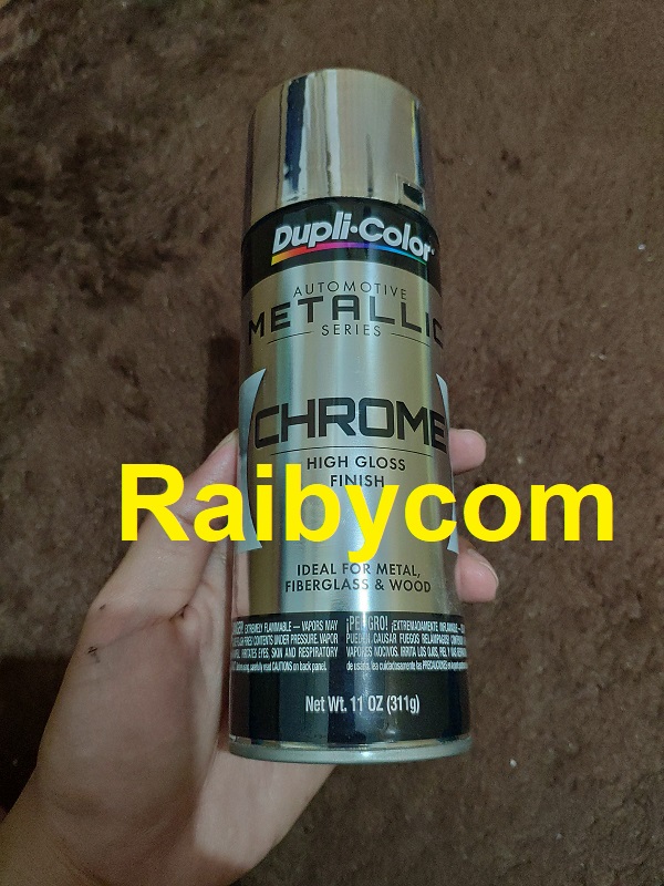 Jual Cat  Semprot  Chrome Metallic Spray Paint Instant USA 