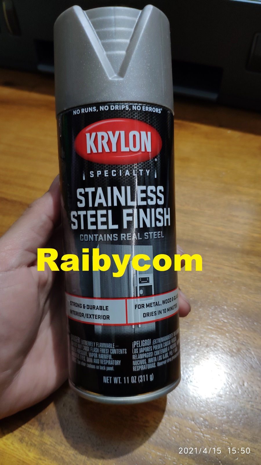 Krylon_Cat_Semprot_Stainless_Steel_Finish_USA_Spray_Paint