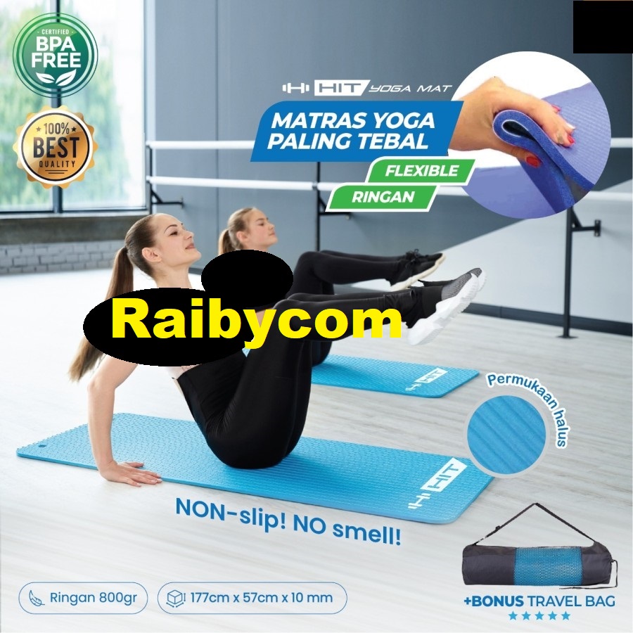 Matras_Yoga_NBR_Tebal_10mm_Premium_Yoga_Mat_Alas_Senam_Olahraga_Hit